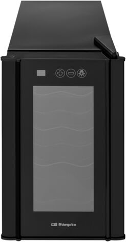 ORBEGOZO Vinoteca ORBEGOZO VT 800 (8 Botellas - Negro) ORBEGOZO Vinoteca ORBEGOZO VT 800 (8 Botellas - Negro)