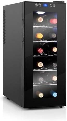 ORBEGOZO Vinoteca ORBEGOZO VT1210 (12 Botellas - Negro)