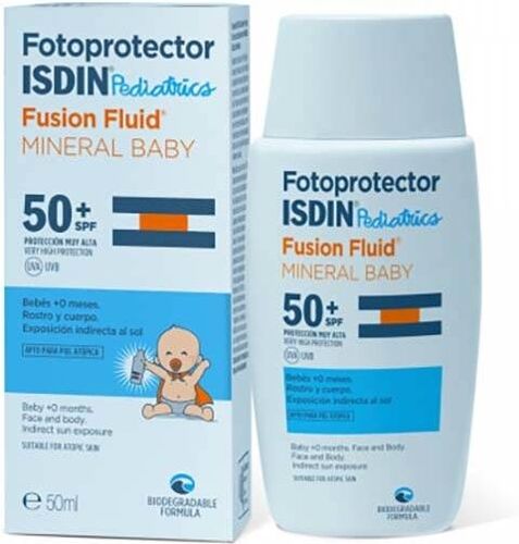 ISDIN Protector Solar ISDIN Fusion Fluid Mineral Baby Pediatrics SPF50+ (50ml)