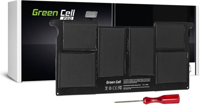 GREEN CELL Batería para Portátil Apple A1406 MacBook Air 11 A1370 A1465 (Mid 2011, Mid 2012) GREEN CELL Batería para Portátil Apple A1406 MacBook Air 11 A1370 A1465 (Mid 2011, Mid 2012)