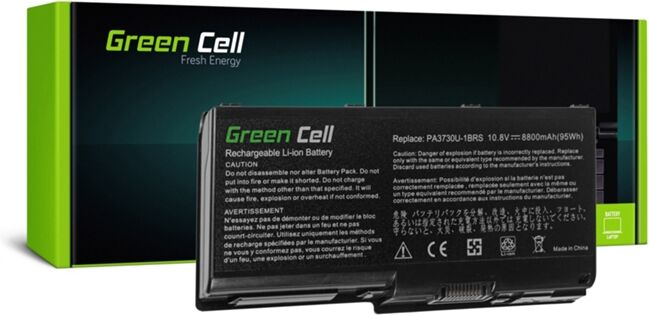 GREEN CELL Batería para Portátil Green Cell Toshiba Qosmio X500 X505 G60 G65 G65W y Satellite P500 P500D P505 P505D