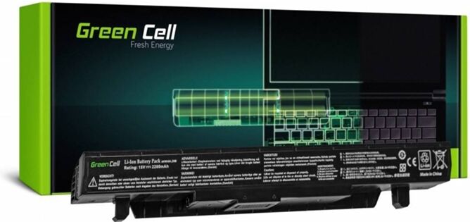 GREEN CELL Batería para Portátil A41N1424 Asus GL552 GL552J GL552JX GL552V GL552VW GL552VX ZX50 ZX50J ZX50V GREEN CELL Batería para Portátil A41N1424 Asus GL552 GL552J GL552JX GL552V GL552VW GL552VX ZX50 ZX50J ZX50V