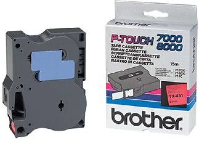 Brother Cinta de etiquetas BROTHER TX451 Brother Cinta de etiquetas BROTHER TX451