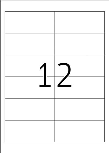 HERMA Etiqueta de impresión HERMA 4669 HERMA Etiqueta de impresión HERMA 4669