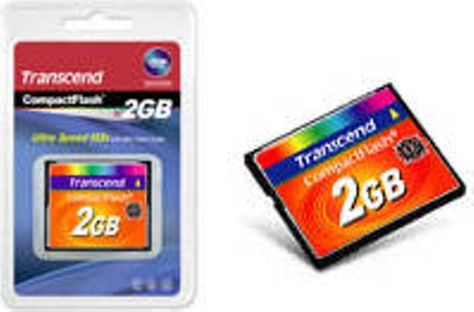 Transcend Tarjeta de Memoria TRANSCEND TS2GCF133 Transcend Tarjeta de Memoria TRANSCEND TS2GCF133
