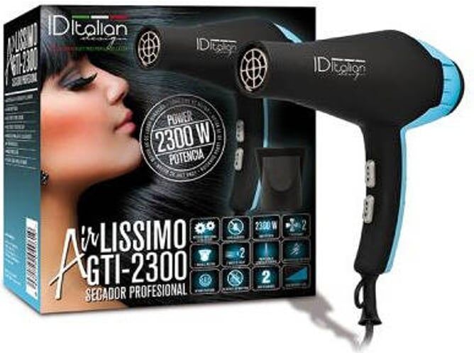 ID ITALIAN Secador de Cabello ID ITALIAN Airlissimo GTI Dryer Azul 2300 ID ITALIAN Secador de Cabello ID ITALIAN Airlissimo GTI Dryer Azul 2300