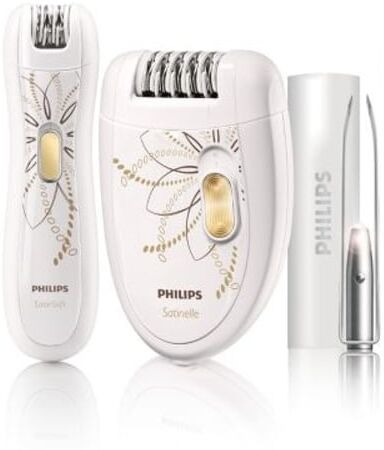 Philips Depiladora PHILIPS Hp6540/00 + Pack (Depilación Electrica - Multizonas - Corriente) Philips Depiladora PHILIPS Hp6540/00 + Pack (Depilación Electrica - Multizonas - Corriente)