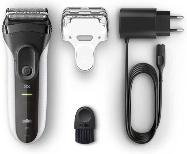 Braun Afeitadora BRAUN Series3 3020 White (Autonomía 45 min - Batería) Braun Afeitadora BRAUN Series3 3020 White (Autonomía 45 min - Batería)