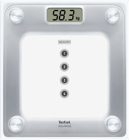 Tefal Báscula de Baño TEFAL Atlantis Memo PP3020V0