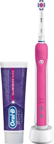 ORAL-B Cepillo de Dientes Eléctrico ORAL-B 750 Rosa y Blanco ORAL-B Cepillo de Dientes Eléctrico ORAL-B 750 Rosa y Blanco
