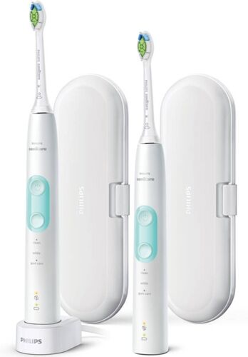 Philips Cepillo de Dientes Eléctrico PHILIPS HX6857/34 Azul (62.000 rpm) Philips Cepillo de Dientes Eléctrico PHILIPS HX6857/34 Azul (62.000 rpm)