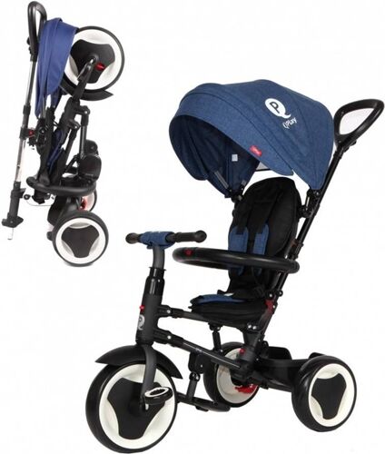 QPLAY Triciclo QPLAY Rito Foldable Trike Azul QPLAY Triciclo QPLAY Rito Foldable Trike Azul