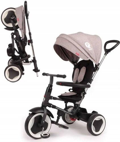 QPLAY Triciclo QPLAY Rito Foldable Trike Gris QPLAY Triciclo QPLAY Rito Foldable Trike Gris
