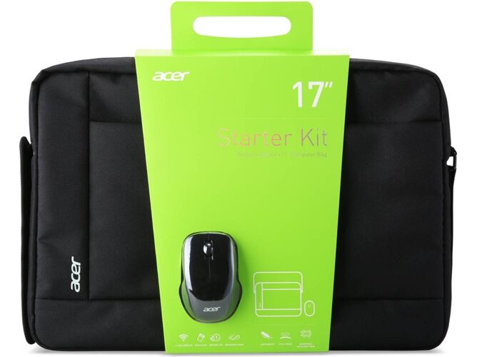 Acer Maletín ACER NP.ACC11.01Y (Universal - 17.3'' - Negro) Acer Maletín ACER NP.ACC11.01Y (Universal - 17.3'' - Negro)