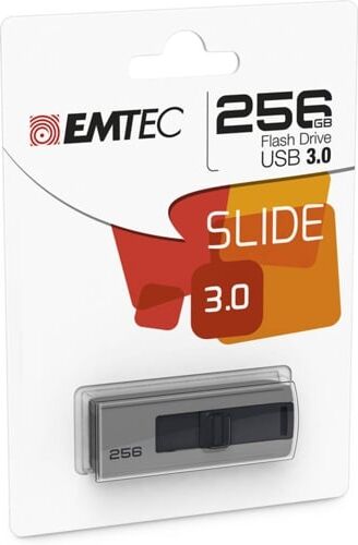 EMTEC Pen USB EMTEC B250 Slide 256 GB EMTEC Pen USB EMTEC B250 Slide 256 GB