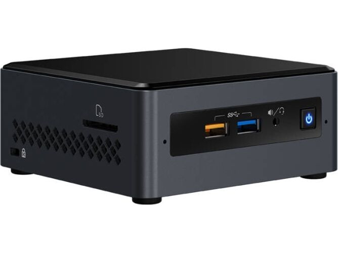 Intel Desktop INTEL NUC 7 Essential (Intel Celeron J4005 - RAM: 4 GB - 32 GB SSD - Intel UHD Graphics 600)