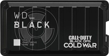 Western Digital Disco Externo WESTERN DIGITAL Call of Duty Black Ops Cold War Special Edition P50 Game (1 TB - USB 3.2)