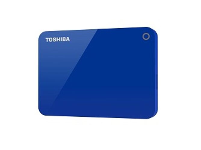 Toshiba Disco HDD Externo TOSHIBA Advance (Azul - 2 TB - USB 3.0)