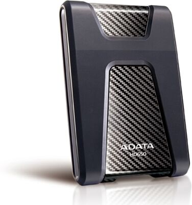 ADATA Disco HDD Externo ADATA HD650 2.5'' (Negro - 1 TB - USB 3.0)