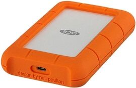 LaCie Disco HDD Externo LACIE Rugged USB (Naranja - 2 TB - USB 3.0)