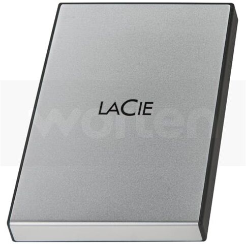 LaCie Disco HDD Externo LACIE 1TB USB 3.0 (Gris - 1 TB - USB 3.0)
