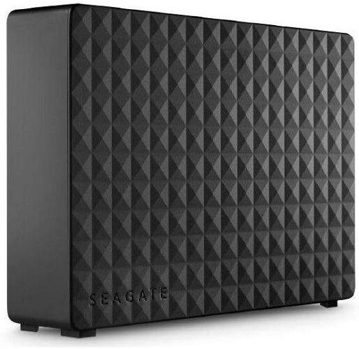 Seagate Disco HDD Externo SEAGATE Expansion Desktop 10 TB (Negro - 10 TB - USB 3.0)