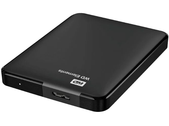 Western Digital Disco HDD Externo WESTERN DIGITAL Elements 2,5'' 3TB (Negro - 3 TB - USB 3.0)
