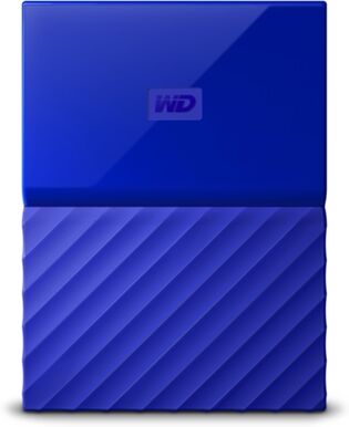 Western Digital Disco HDD Externo WESTERN DIGITAL My Passport 3 TB (Azul - 3 TB - USB 3.0)