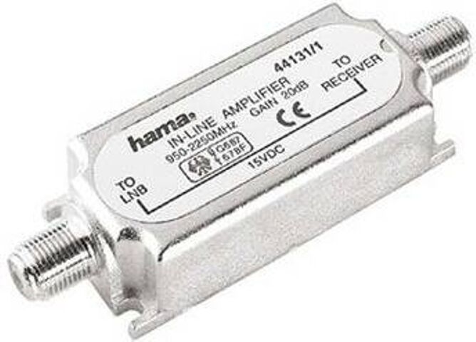 Hama Adaptador de género HAMA SAT Inline Amplifier Hama Adaptador de género HAMA SAT Inline Amplifier