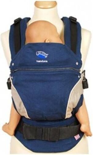 MANDUCA Mochila Portabebés MANDUCA Azul Marino 0m+ MANDUCA Mochila Portabebés MANDUCA Azul Marino 0m+