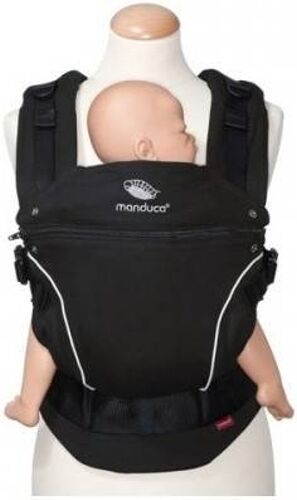 MANDUCA Mochila Portabebés MANDUCA PureCotton 0m+ Night Black