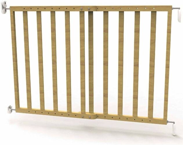 NOMA Puerta de Seguridad Extensible NOMA Madera Natural (63,5-106 cm) NOMA Puerta de Seguridad Extensible NOMA Madera Natural (63,5-106 cm)