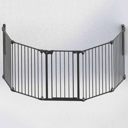 NOMA Puerta de Seguridad con 5 PanelesNOMA Modular Negro NOMA Puerta de Seguridad con 5 PanelesNOMA Modular Negro