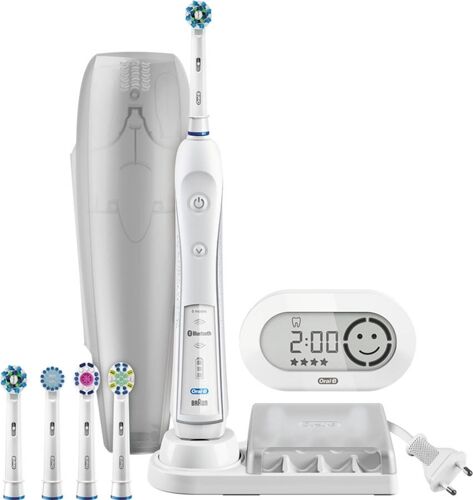 Braun Cepillo de Dientes Eléctrico BRAUN SmartSeries 6400 Blanco Braun Cepillo de Dientes Eléctrico BRAUN SmartSeries 6400 Blanco