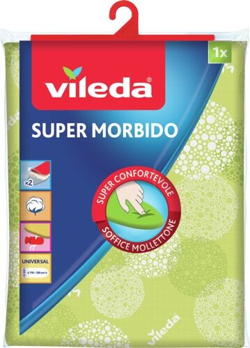 VILEDA Funda para Tabla de Planchar VILEDA SuperMorbido (1300 x 450 mm)