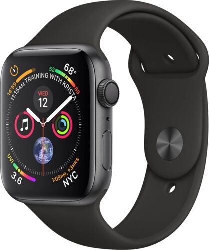 Apple Watch Series 4 44mm deportivo gris espacial, negro Apple Watch Series 4 44mm deportivo gris espacial, negro