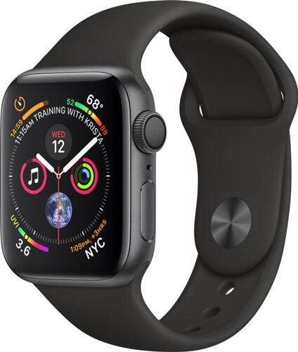 Apple Watch Series 4 (Sport band - 40 mm - gris espacial) Apple Watch Series 4 (Sport band - 40 mm - gris espacial)