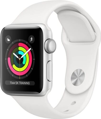 Apple Watch Series 3 (Sport band - 38 mm - plata, blanco) Apple Watch Series 3 (Sport band - 38 mm - plata, blanco)