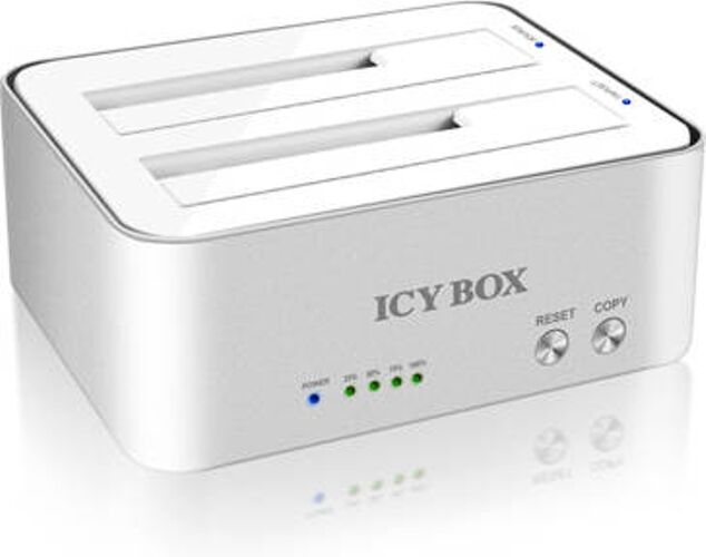 ICY BOX Soporte ICY BOX IB-120CL-U3 (Blanco) ICY BOX Soporte ICY BOX IB-120CL-U3 (Blanco)