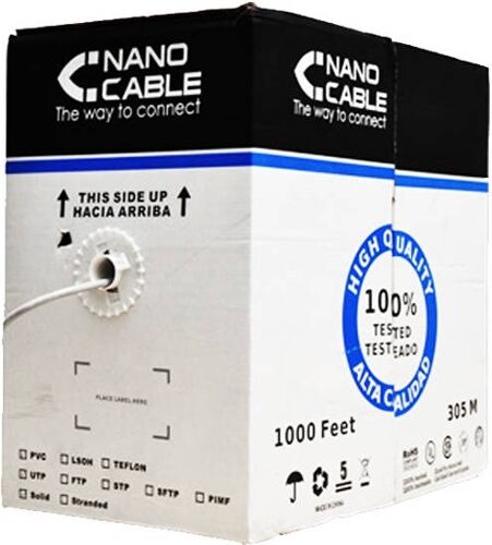 NANOCABLE Cable de Red NANOCABLE (RJ45) NANOCABLE Cable de Red NANOCABLE (RJ45)