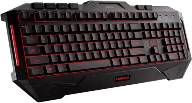 Asus Teclado Gaming ASUS Cerberus (Mecánico - Idioma Español - Iluminado) Asus Teclado Gaming ASUS Cerberus (Mecánico - Idioma Español - Iluminado)