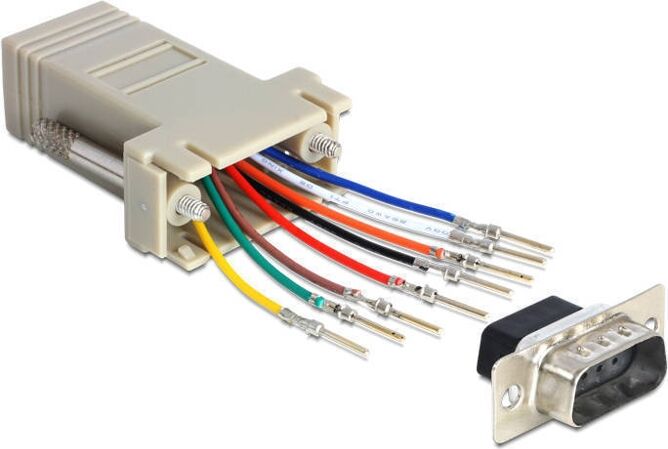DELOCK Adaptador DELOCK 65462 (RJ45 - Gris) DELOCK Adaptador DELOCK 65462 (RJ45 - Gris)
