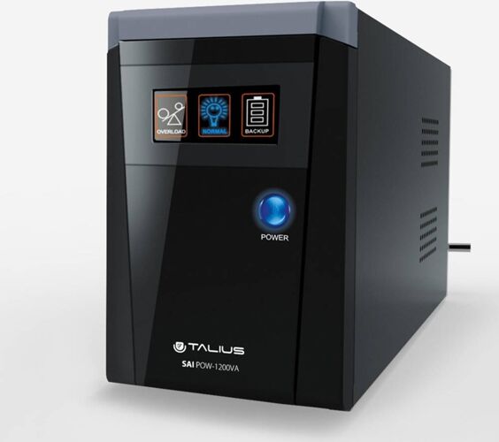 TALIUS Ups TALIUS POW-1200VA (3 enchufes) TALIUS Ups TALIUS POW-1200VA (3 enchufes)
