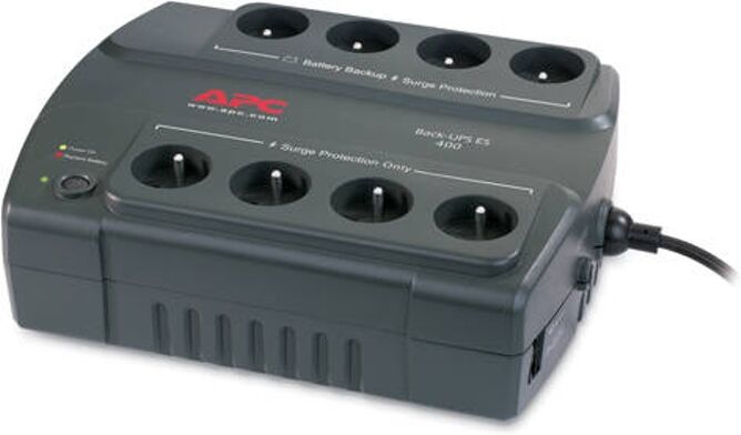 APC Ups APC Back-Ups 400, FR (400 V - 240 W - 8 Enchufes) APC Ups APC Back-Ups 400, FR (400 V - 240 W - 8 Enchufes)