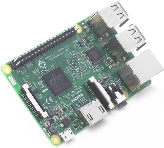 RASPBERRY-PI Mini PC RASPBERRY PI 3 Modelo B+ (ARM Cortex A53 - 1 GB RAM - Videocore IV)