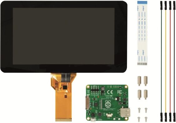 RASPBERRY-PI Pantalla LCD 7'' RASPBERRY RASPBERRY-PI Pantalla LCD 7'' RASPBERRY