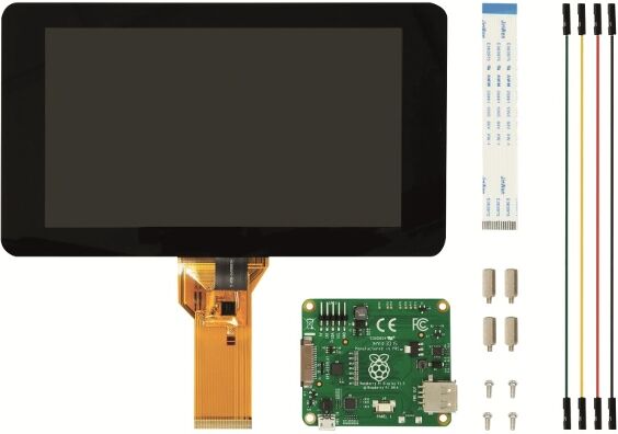 RASPBERRY-PI Pantalla LCD 7'' RASPBERRY