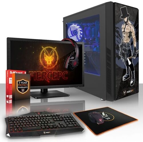 FIERCE Pack Gaming FIERCE Zombie - 885921 (Desktop Gaming + Monitor 21.5'' + HeadSet Gaming) FIERCE Pack Gaming FIERCE Zombie - 885921 (Desktop Gaming + Monitor 21.5'' + HeadSet Gaming)