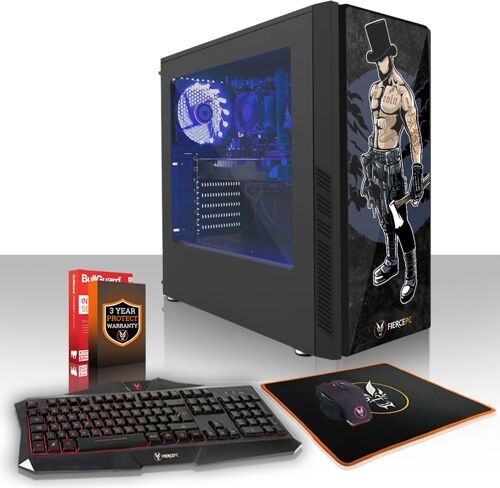 FIERCE PC Gaming FIERCE Zombie - 885214 (AMD Athlon X4 950 - 1 TB HDD + 240 GB SSD - RAM: 8 GB - NVIDIA GeForce GTX 1050 Ti)