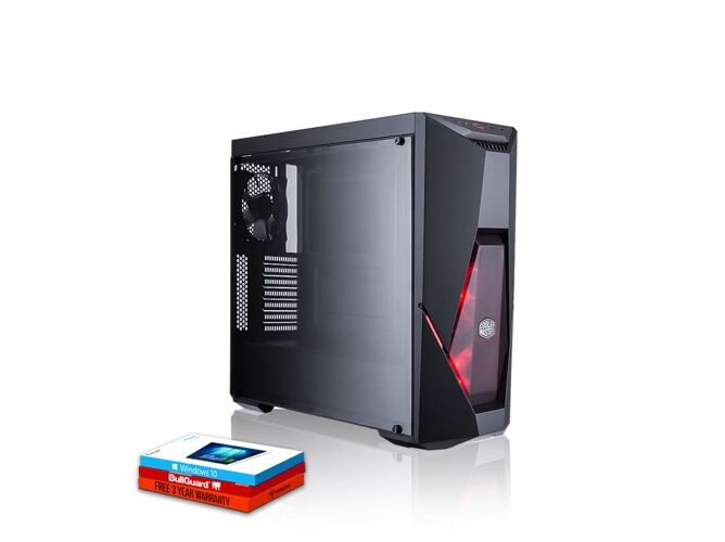 FIERCE PC Gaming FIERCE Cobra - 882761 (Intel Core i5-8600K - 1 TB HDD + 240 GB SSD - RAM: 16 GB - NVIDIA GeForce GTX 1050 Ti) FIERCE PC Gaming FIERCE Cobra - 882761 (Intel Core i5-8600K - 1 TB HDD + 240 GB SSD - RAM: 16 GB - NVIDIA GeForce GTX 1050 Ti)